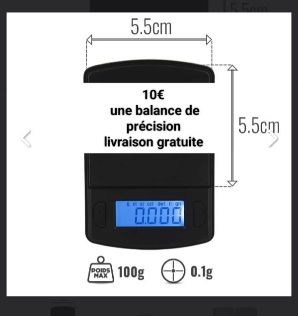 Balance de précision