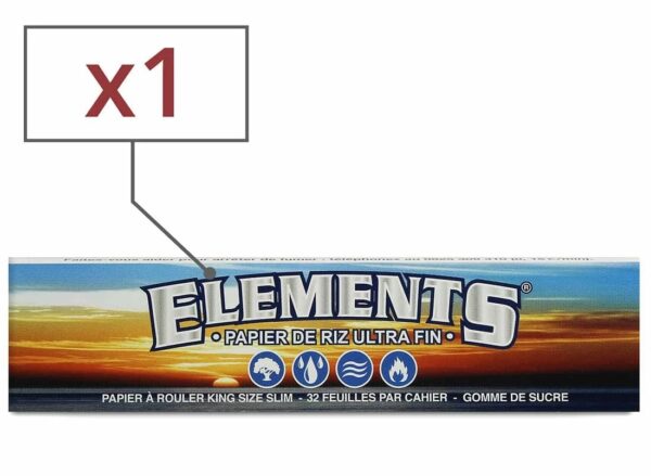 Elements feuilles de riz gomme sucre unité