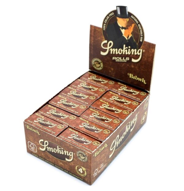 Smoking Brown rolls x24 box